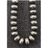 Image 2 : NAVAJO SILVER BEAD NECKLACE (B-HALWOOD)