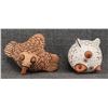 Image 5 : TWO ZUNI POTTERY OWLS (AGNES PEYNETSA, MACK NASTAOO)