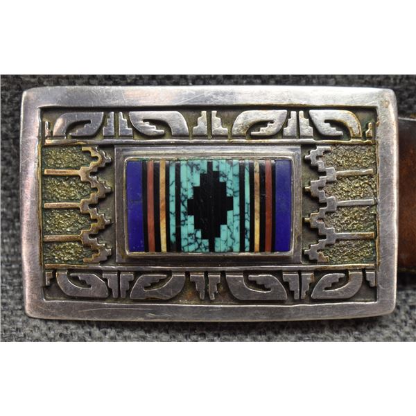 NAVAJO BUCKLE ( RICHARD & RITA BEGAY)
