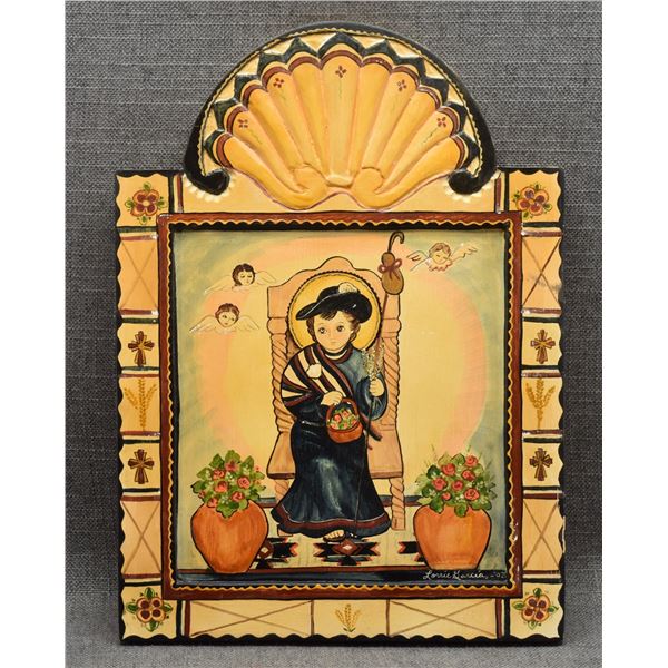 NEW MEXICAN RETABLO ( LORRIE GARCIA)