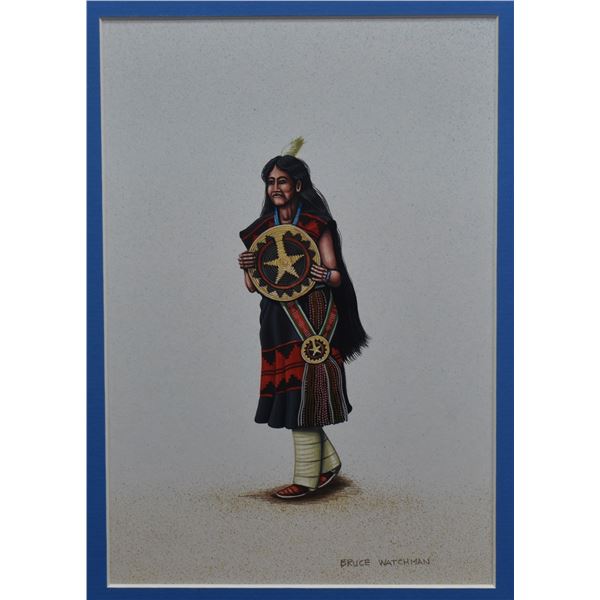 NAVAJO PAINTING (BRUCE WATCHMAN)