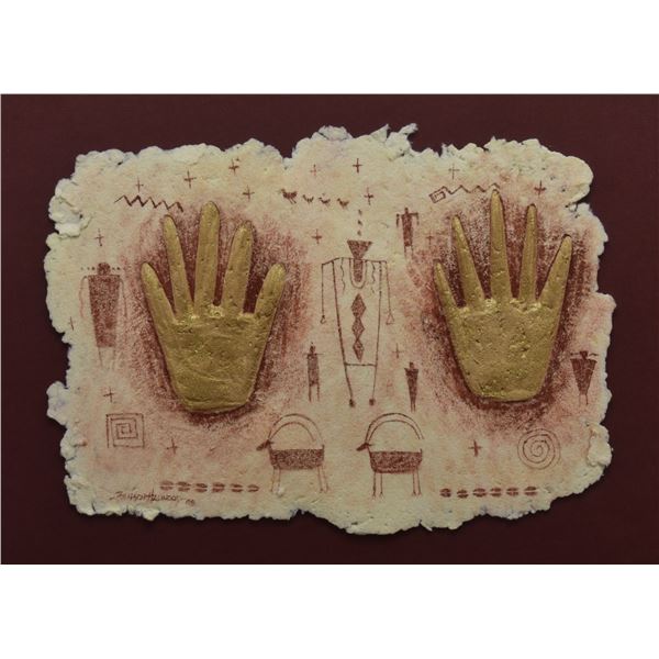 NAVAJO EMBOSSED PAPER (BENSON HALWOOD )