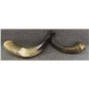 Image 4 : SEVEN WESTERN POWDER HORNS, ONE HORN RATTLE