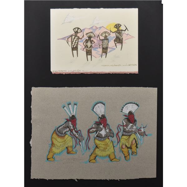 APACHE PAINTING (DOUGLAS MILES)