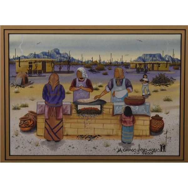 PAPAGO PAINTING (MICHAEL CHIAGO )