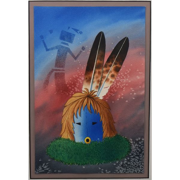 NAVAJO PAINTING (RAY YAZZIE)