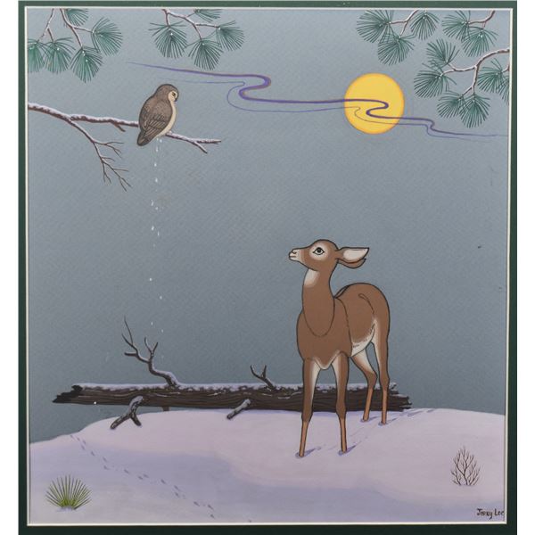 NAVAJO  PAINTING (JERRY LEE )