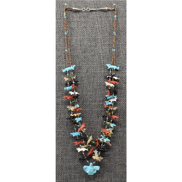 ZUNI FETISH NECKLACE