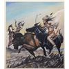 Image 1 : JICARILLA APACHE  PAINTING (FRANK VIGIL)