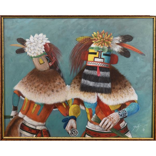 HOPI PAINTING (NEIL DAVID)