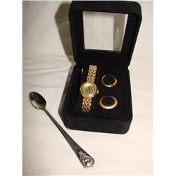 Ladies Watch &  Gerber Spoon