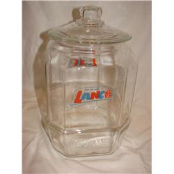 Tall Lance Jar w/Lid