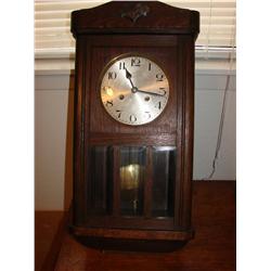 Kienzle Wall Clock w/Key & Pendulum