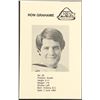 Image 2 : 1975 HOUSTON AEROS POSTCARD - RON GRAHAME