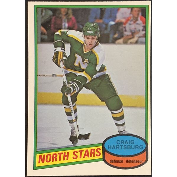 1980-81 O-PEE-CHEE CRAIG HARTSBURG ROOKIE CARD