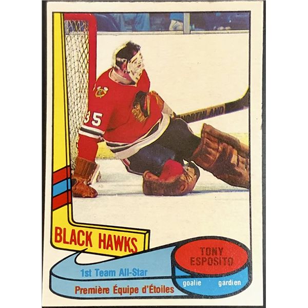 1980-81 O-PEE-CHEE TONY ESPOSITO (HOF)