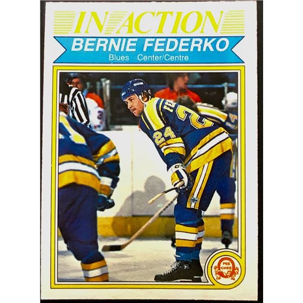 1982-83 O-PEE-CHEE BERNIE FEDERKO (HOF)