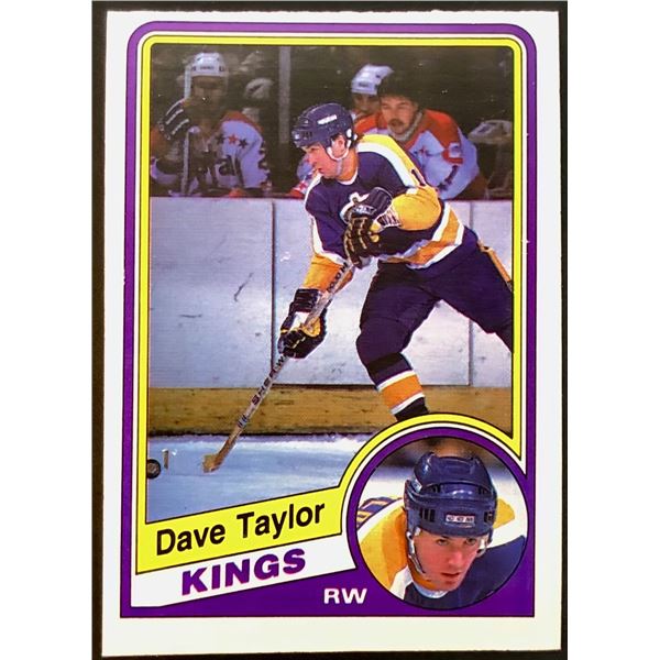 1984-85 O-PEE-CHEE DAVE TAYLOR (HOF)
