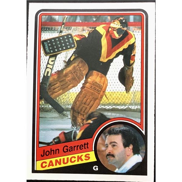 1984-85 O-PEE-CHEE JOHN GARRETT