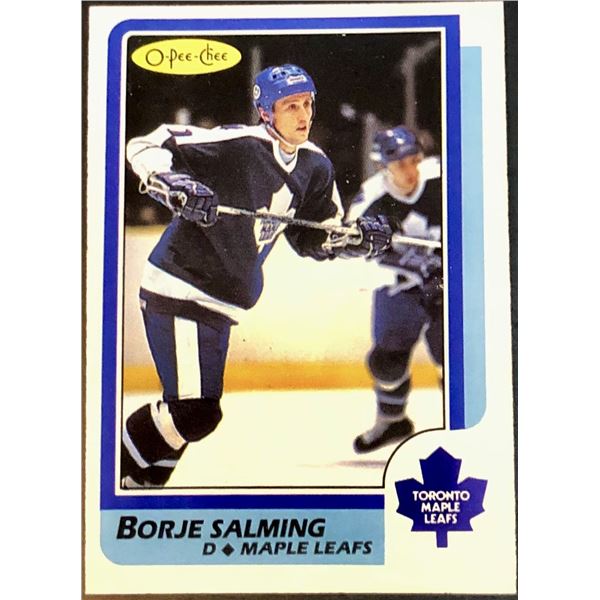 1986-87 O-PEE-CHEE BORJE SALMING (HOF)