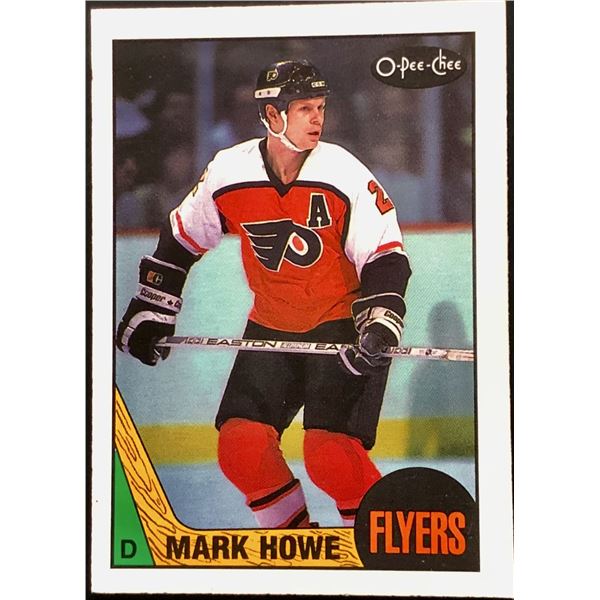 1987-88 O-PEE-CHEE MARK HOWE (HOF)