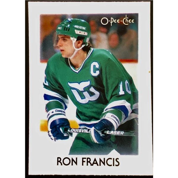 1987-88 O-PEE-CHEE RON FRANCIS (HOF)