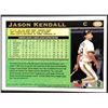 Image 2 : 1997 TOPPS JASON KENDALL ROOKIE CARD