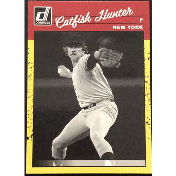 2023 DONRUSS CATFISH HUNTER (HOF)