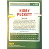 Image 2 : 2023 DONRUSS YELLOW PARALLEL KIRBY PUCKETT (HOF)