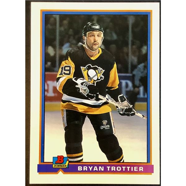 1991-92 BOWMAN BRYAN TROTTIER (HOF)