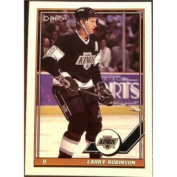 1991-92 O-PEE-CHEE LARRY ROBINSON (HOF)