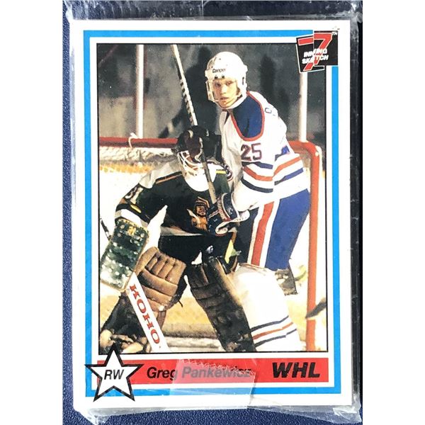 1990-91 REGINA PATS (WHL) TEAM SET