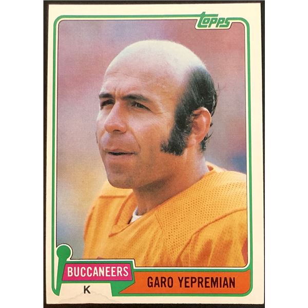 1981 TOPPS GARO YEPREMIAN