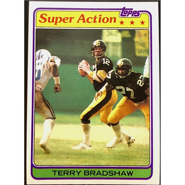 1981 TOPPS TERRY BRADSHAW (HOF)
