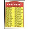 Image 1 : 1972 TOPPS 4th SERIES CHECKLIST