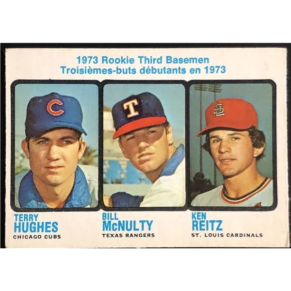 1973 O-PEE-CHEE HIGH NUMBERS - KEN REITZ ROOKIE CARD
