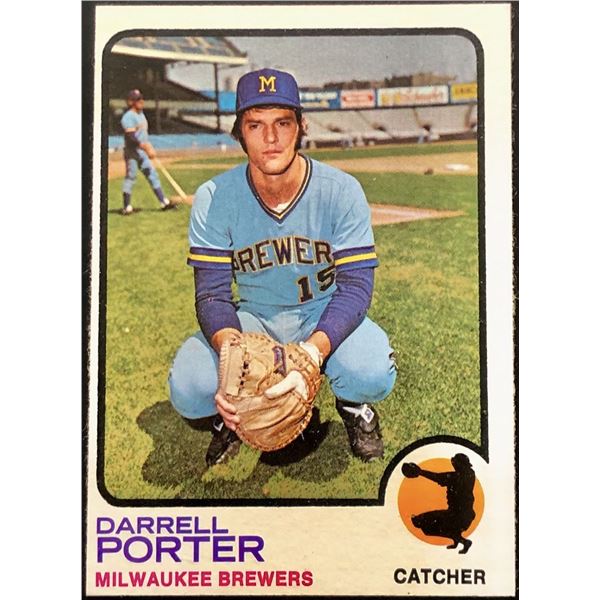 1973 TOPPS HIGH NUMBERS - DARRELL PORTER