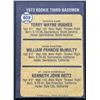 Image 2 : 1973 TOPPS HIGH NUMBERS - KEN REITZ ROOKIE CARD