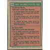Image 2 : 1975 TOPPS MINI MICKEY MANTLE (HOF)