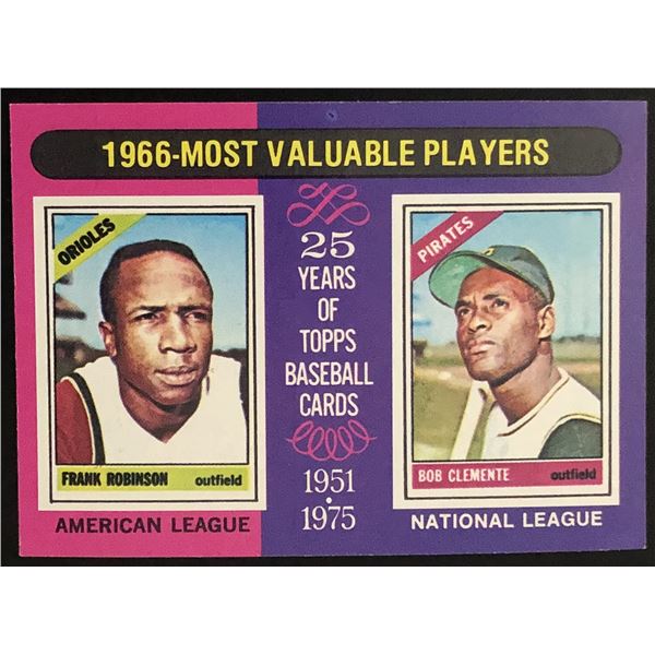 1975 TOPPS MINI ROBERTO CLEMENTE (HOF)