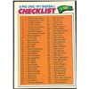 Image 1 : 1977 O-PEE-CHEE CHECKLIST