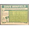 Image 2 : 1977 O-PEE-CHEE DAVE WINFIELD (HOF)