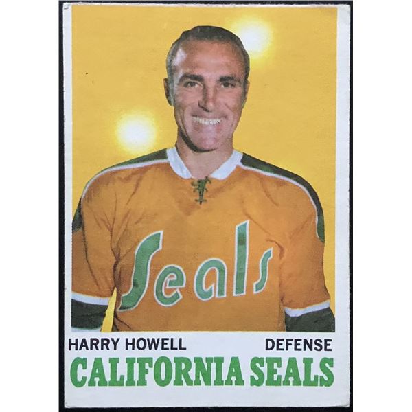1970-71 O-PEE-CHEE HARRY HOWELL (HOF)
