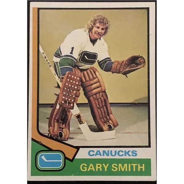 1974-75 NHL TOPPS GARY SMITH