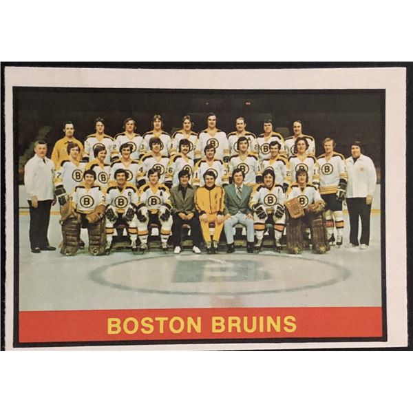1974-75 O-PEE-CHEE BOSTON BRUINS