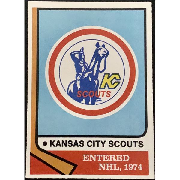 1974-75 O-PEE-CHEE KANSAS CITY SCOUTS