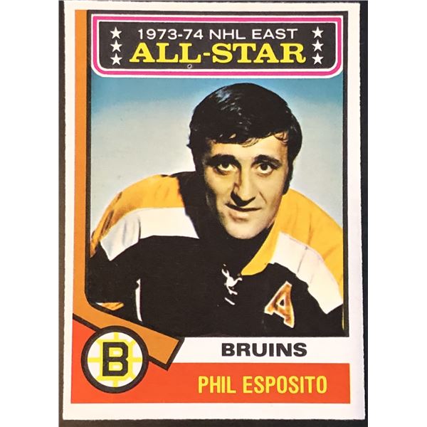 1974-75 O-PEE-CHEE PHIL ESPOSITO (HOF)