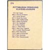Image 2 : 1974-75 O-PEE-CHEE PITTSBURGH PENGUINS