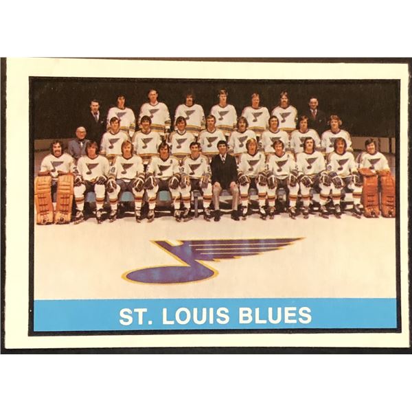 1974-75 O-PEE-CHEE ST. LOUIS BLUES