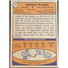 Image 2 : 1974-75 TOPPS BRAD PARK (HOF)
